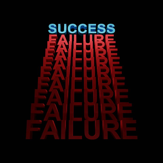 Пирамида из Failure и Success наверху